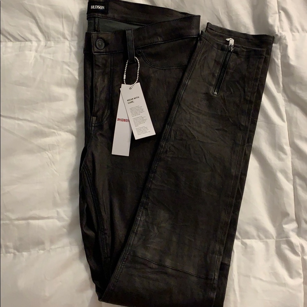 Hudson Leather Pants